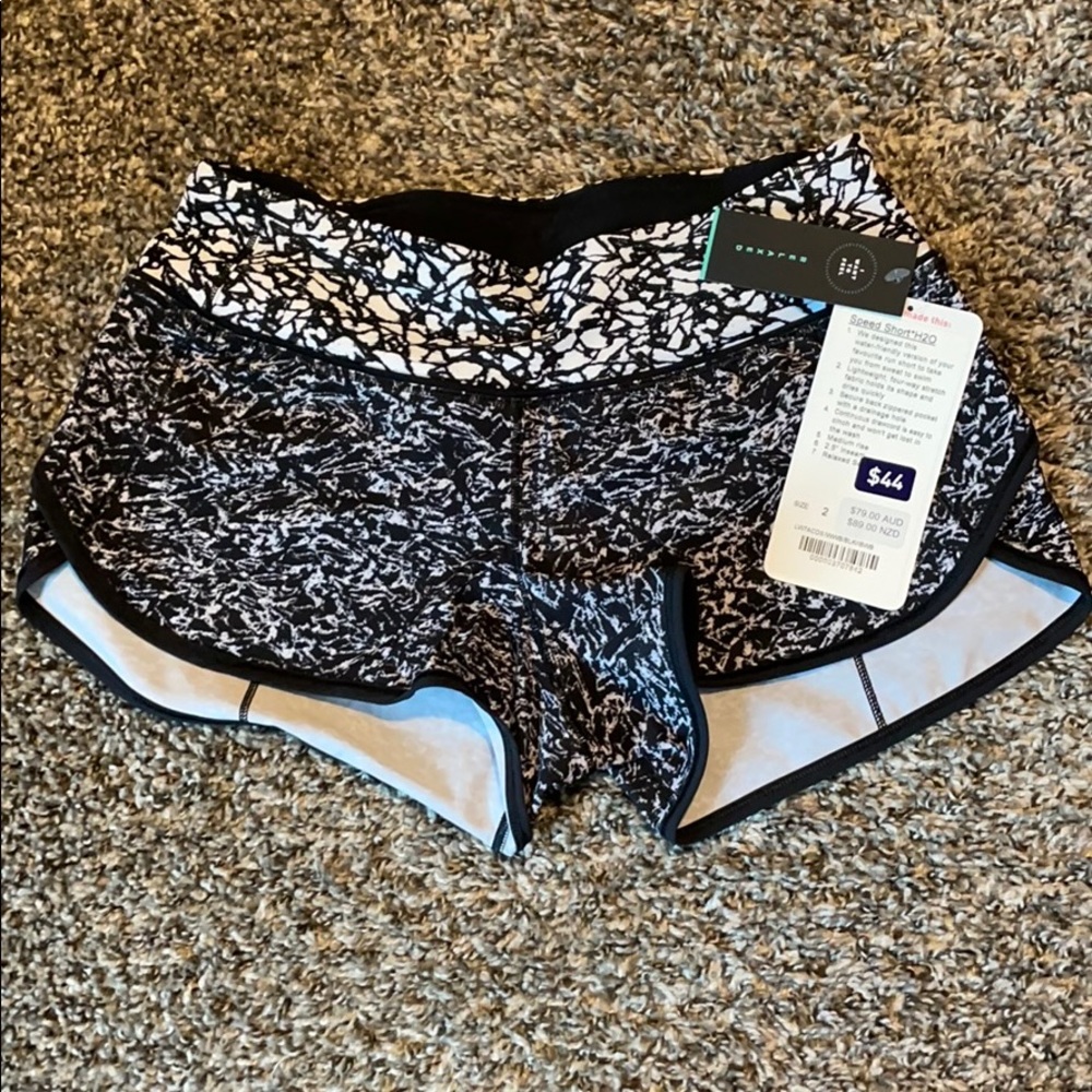 Lululemon speed short H2O